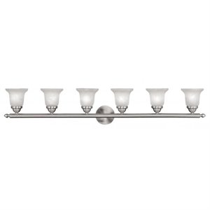 Livex Lighting Neptune Bath Light in Brushed Nickel