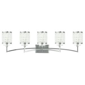 Livex Lighting Grammercy Bath Light in Brushed Nickel