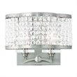 Livex Lighting Grammercy Wall Sconce in Brushed Nickel