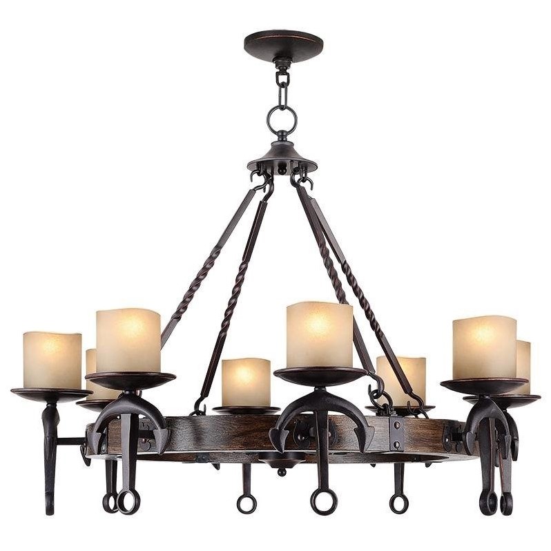 Livex Lighting Cape May Chandelier in Olde Bronze