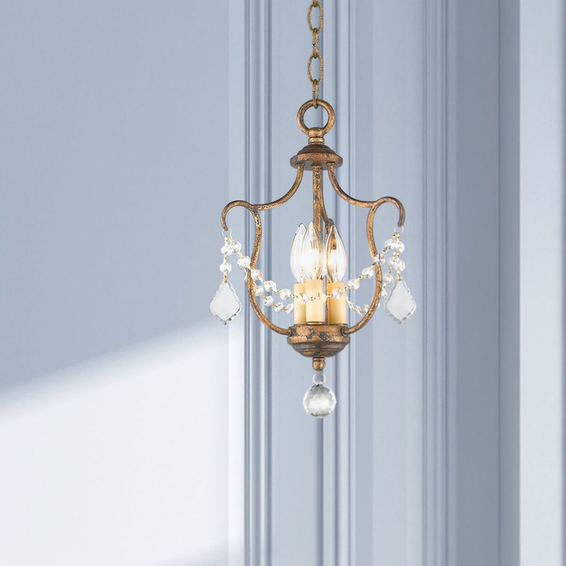 Livex Lighting Convertible Chain Hang/Ceiling Mount