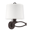 Livex Lighting  Swing Arm Wall Lamp in Bronze