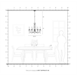 Livex Lighting Pennington Chandelier in Antique Gold Leaf