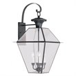 Livex Lighting Westover Outdoor Wall Lantern in Black