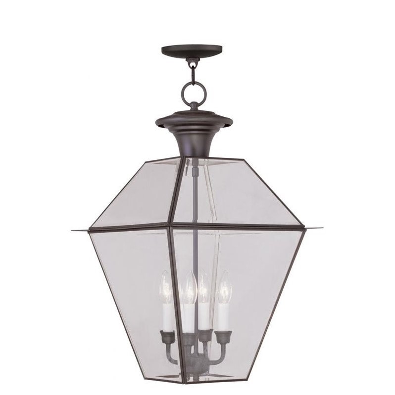 Livex Lighting Westover Outdoor Chain Hang in Bronze