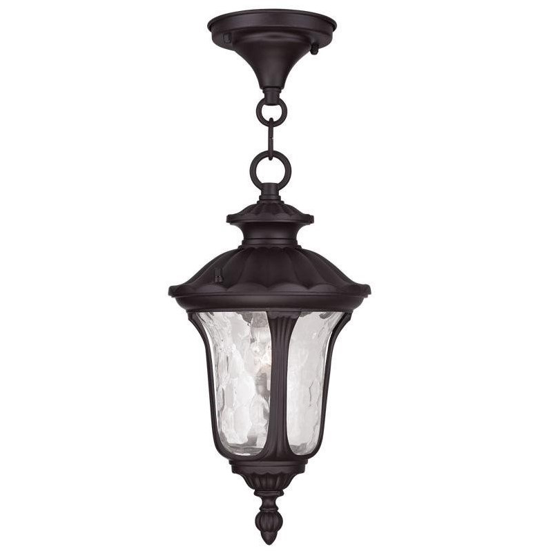 Livex Lighting Oxford Outdoor Chain Hang in Bronze