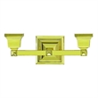 Livex Lighting Mission 2 Bath Light in Polished Brass