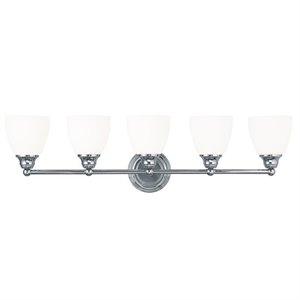Livex Lighting Somerville Bath Light in Chrome