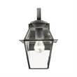 Livex Lighting Westover Outdoor Wall Lantern in Charcoal