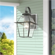 Livex Lighting Westover Outdoor Wall Lantern in Charcoal