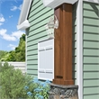 Livex Lighting Georgetown Outdoor Wall Lantern in Brushed Nickel