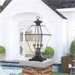Livex Lighting Westover Outdoor Post Lantern in Charcoal