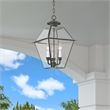 Livex Lighting Westover Outdoor Chain Lantern  in Charcoal