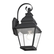Livex Lighting Exeter Outdoor Wall Lantern in Black