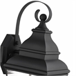 Livex Lighting Exeter Outdoor Wall Lantern in Black