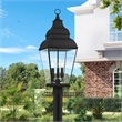 Livex Lighting Exeter Post-Top Lanterm in Black