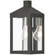 Livex Lighting Nyack Outdoor Wall Lantern in Black
