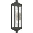 Livex Lighting Nyack 2 Light Outdoor Wall Lantern in Black