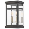 Livex Lighting Hopewell 2 Light Outdoor Wall Lantern in Bronze