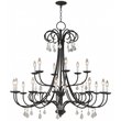Livex Lighting Daphne 18 Light Foyer Chandelier in English Bronze