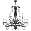 Livex Lighting Daphne 15 Light Foyer Chandelier in English Bronze
