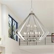 Livex Lighting Prism 15 Light Foyer Chandelier in Brushed Nickel