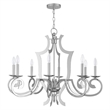 Livex Lighting Aldrich 8 Light Chandelier in Polished Chrome