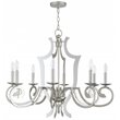 Livex Lighting Aldrich 8 Light Chandelier in Polished Chrome