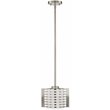 Livex Lighting Hilliard Mini Pendant Light in Brushed Nickel