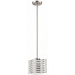 Livex Lighting Hilliard Mini Pendant Light in Brushed Nickel