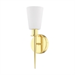 Livex Lighting Witten ADA Wall Sconce in Polished Brass