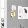 Livex Lighting Witten ADA Wall Sconce in Polished Brass