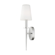 Livex Lighting Witten 1-Light Transitional Metal Wall Sconce in Polished Chrome