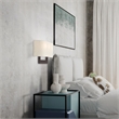 Livex Lighting 3-Light Contemporary Metal & Fabric Wall Sconce in Bronze