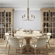 Livex Lighting Estate 5 Light Chandelier in Antique Brass