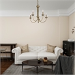Livex Lighting Estate 5 Light Chandelier in Antique Brass
