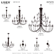 Livex Lighting Estate 15 Light Foyer Chandelier in Bronze