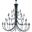 Livex Lighting Estate 38 Light Grand Chandelier in Bronze