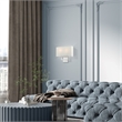 Livex Pierson 2 Light ADA Wall Sconce in Polished Chrome