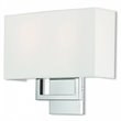 Livex Pierson 2 Light ADA Wall Sconce in Polished Chrome