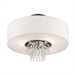 Livex Lighting Carlisle 3 Light Semi Flush Mount in English Bronze