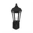 Livex Lighting Morgan Outdoor Wall Lantern in Textured Black