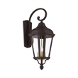Livex Lighting Morgan 3 Light Outdoor Wall Lantern in Bronze