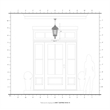 Livex Lighting Morgan 3 Light Outdoor Hanging Lantern in Textured Black
