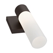 Livex Lighting Aero 1-Light Twist Lock Metal Single Sconce in Bronze