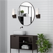 Livex Lighting Aero 1-Light Twist Lock Metal Single Sconce in Bronze