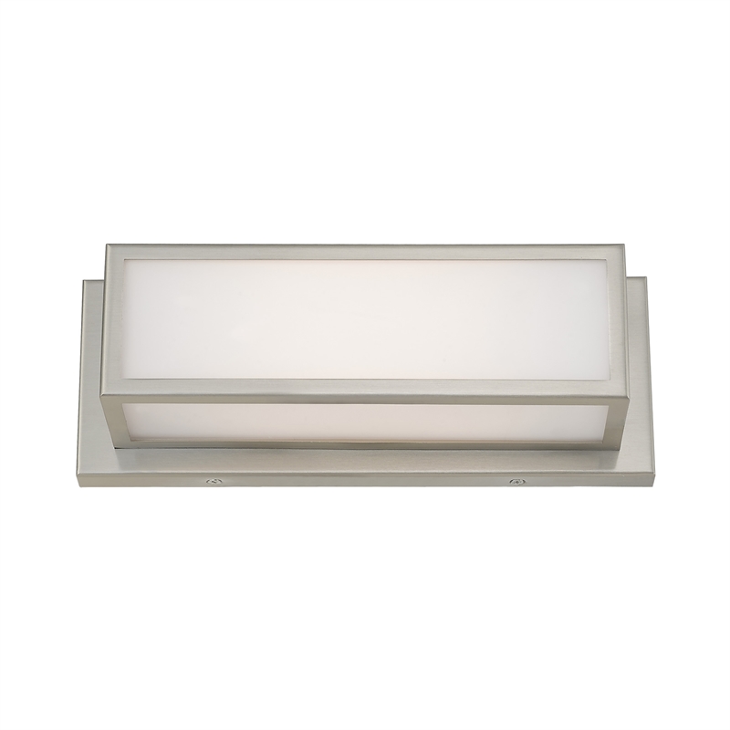 Livex Lighting Sutter 6.5W LED Metal ADA Bath Vanity Lighting in Brushed Nickel