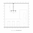 Livex Lighting Somerville 3-Light Metal Linear Chandelier in Bronze