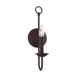 Livex Lighting Estate 1-Light Contemporary Metal Wall Sconce in Bronze