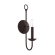 Livex Lighting Estate 1-Light Contemporary Metal Wall Sconce in Bronze